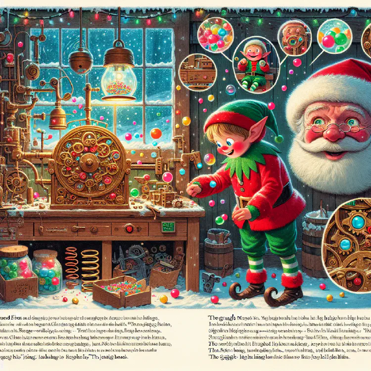 Jingles the Elf and the Giggle Machine