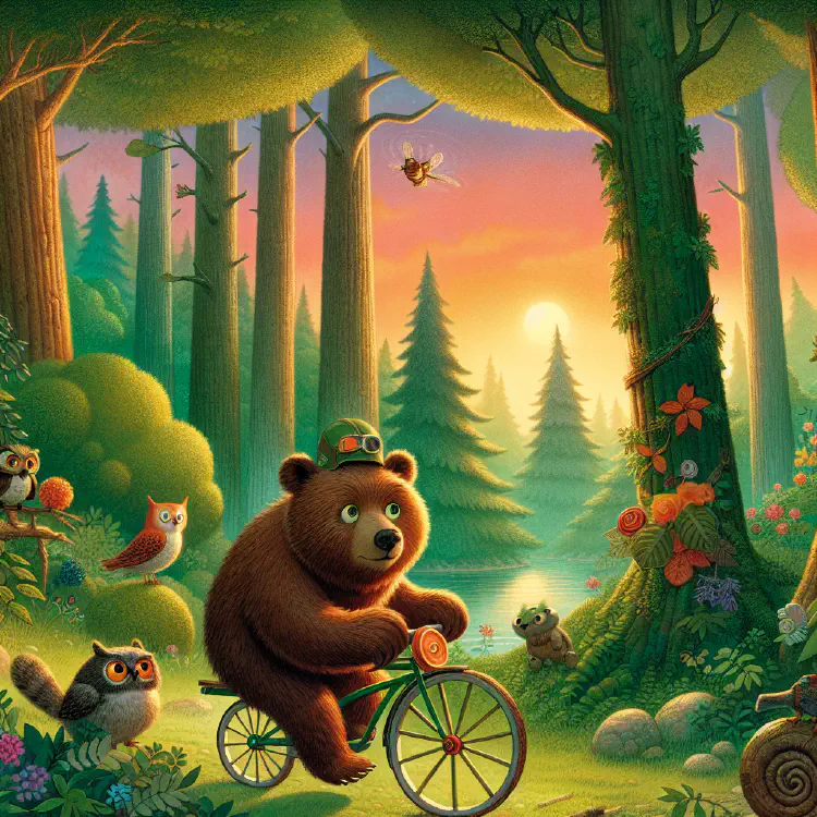 The Bear Who Built a Bicycle