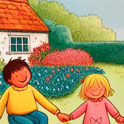 The Family That Grew a Rainbow Garden