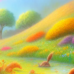 The Fox Who Found a Rainbow