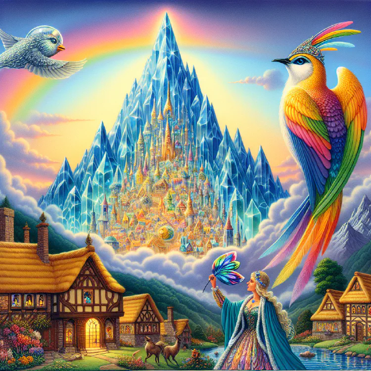 The Glass Mountain and the Feathered Queen