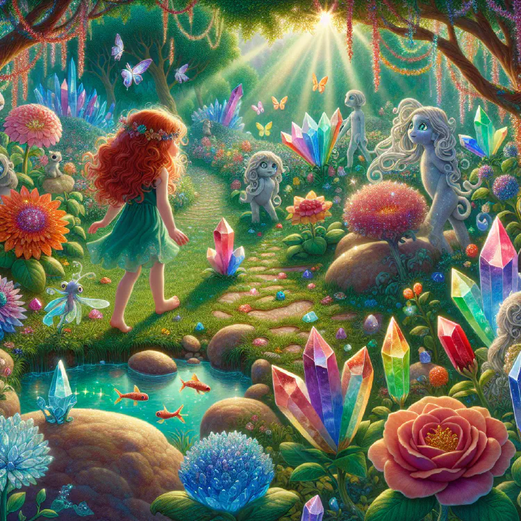 The Hidden Garden of Crystal Blossoms