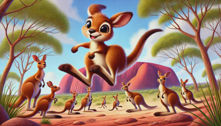 The Kangaroo with Two Left Feet