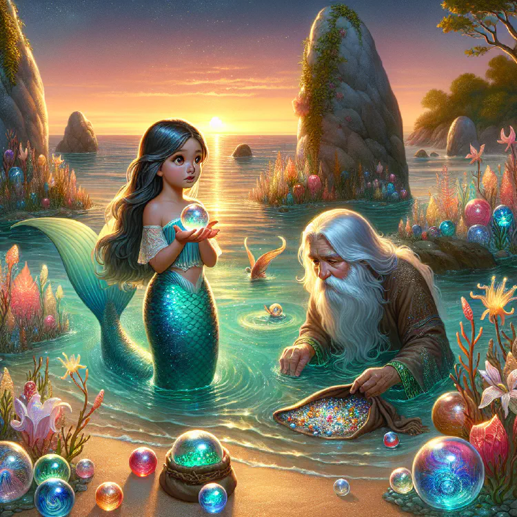 The Mermaid and the Glass Garden