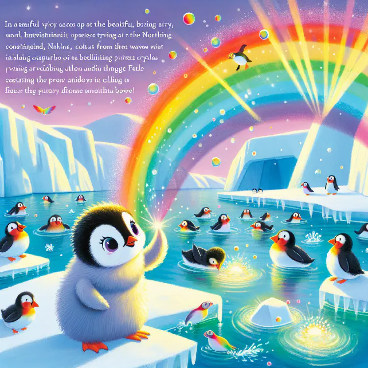 The Penguin Who Wanted to Paint Rainbows