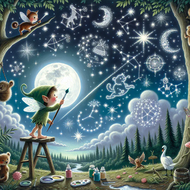 The Pixie Who Painted the Stars