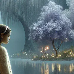 The Silent Lake of Silver Clouds