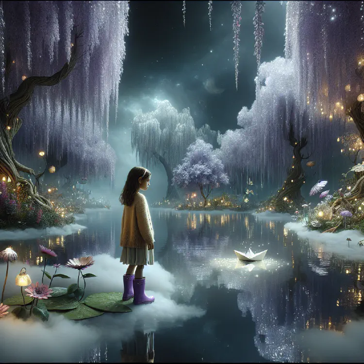 The Silent Lake of Silver Clouds