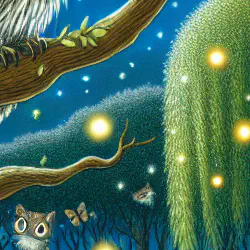 The Sleeping Willow and the Night Owl