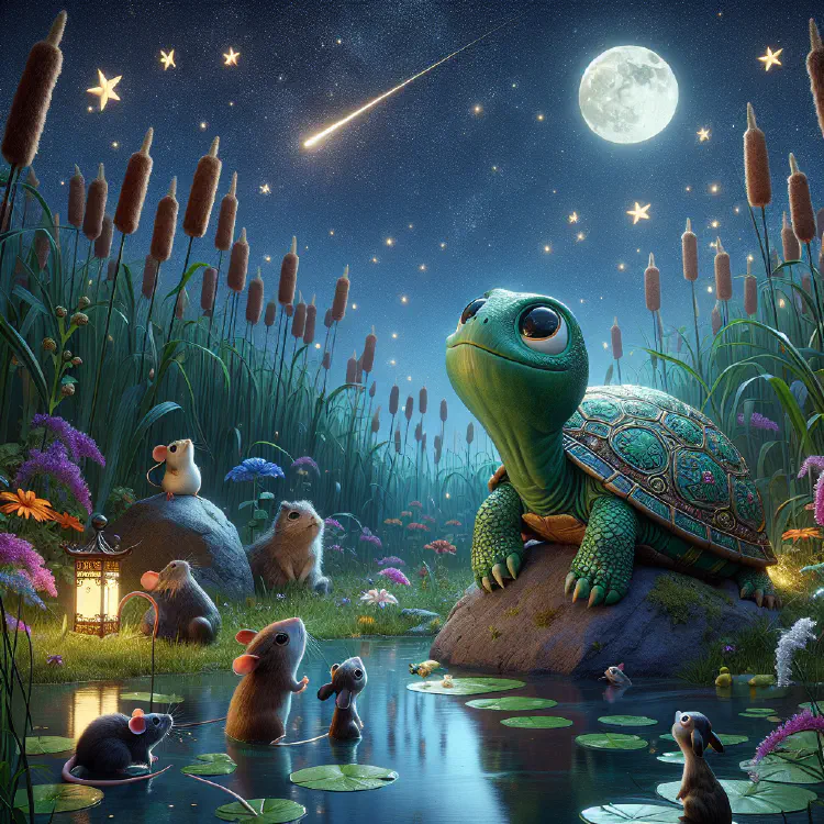 The Turtle Who Counted the Stars