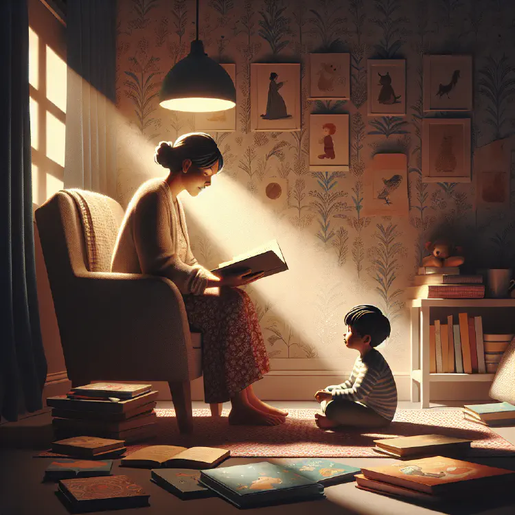 Why Reading Before Bed Calms an Anxious Child